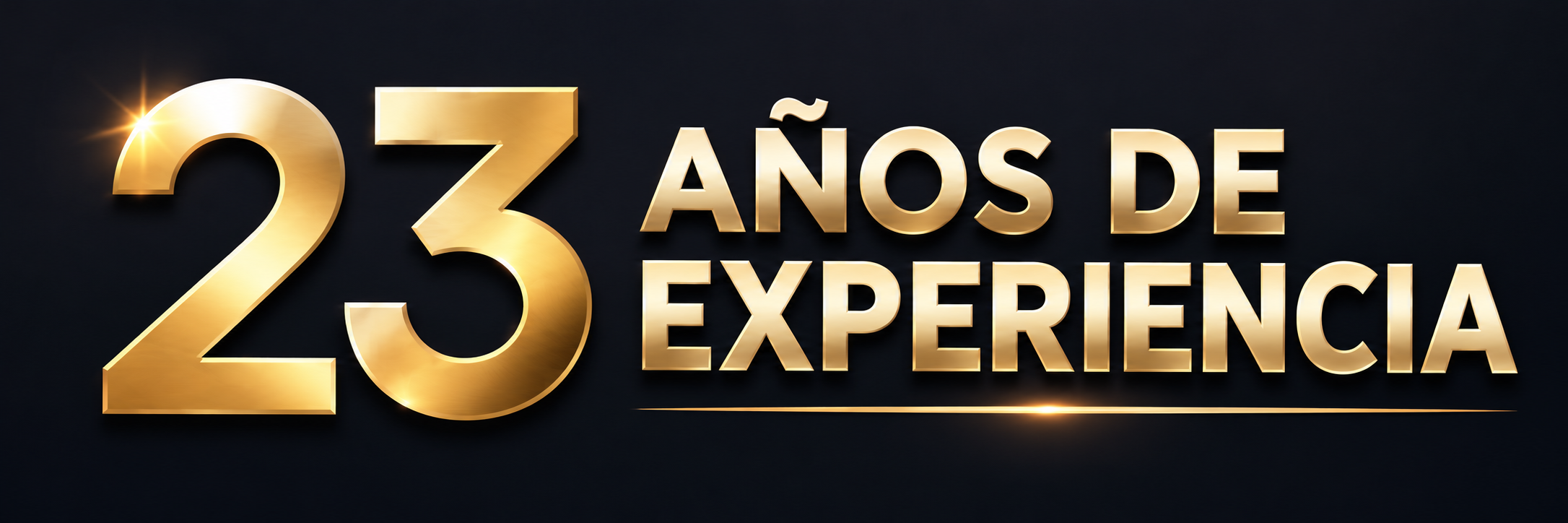 23 años de experiencia